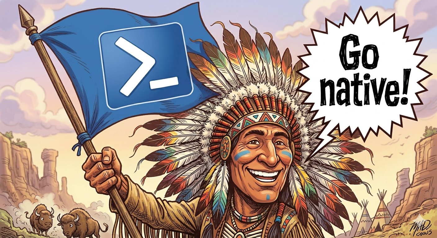 Go Native — PowerShell AD enumeration without RSAT